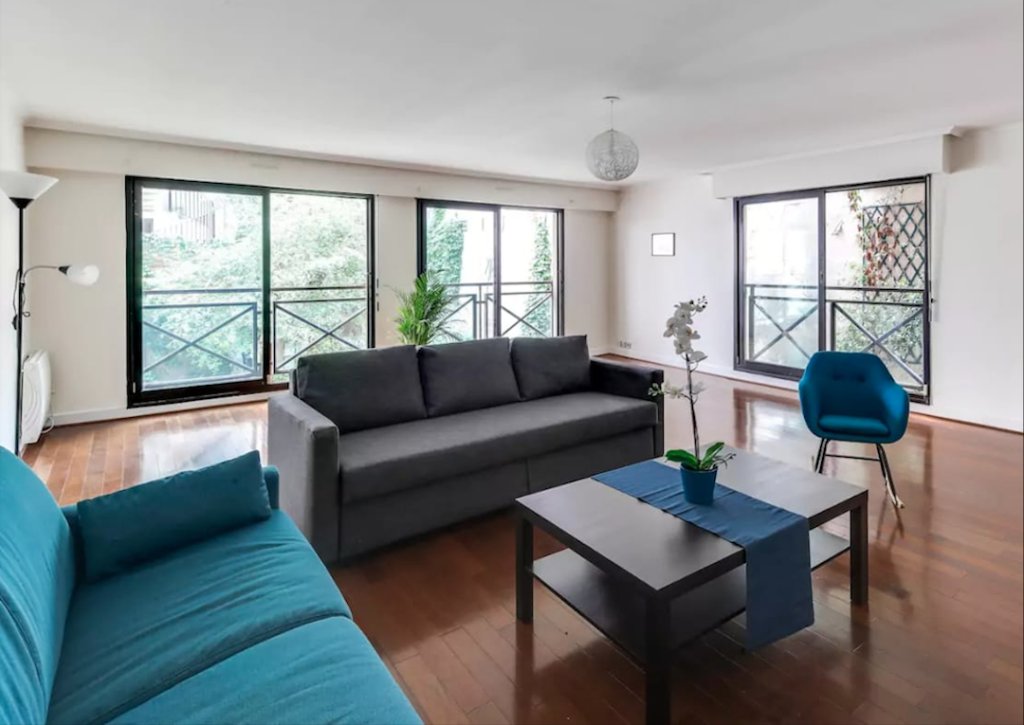 Apt 106m2 au calme, vue jardin